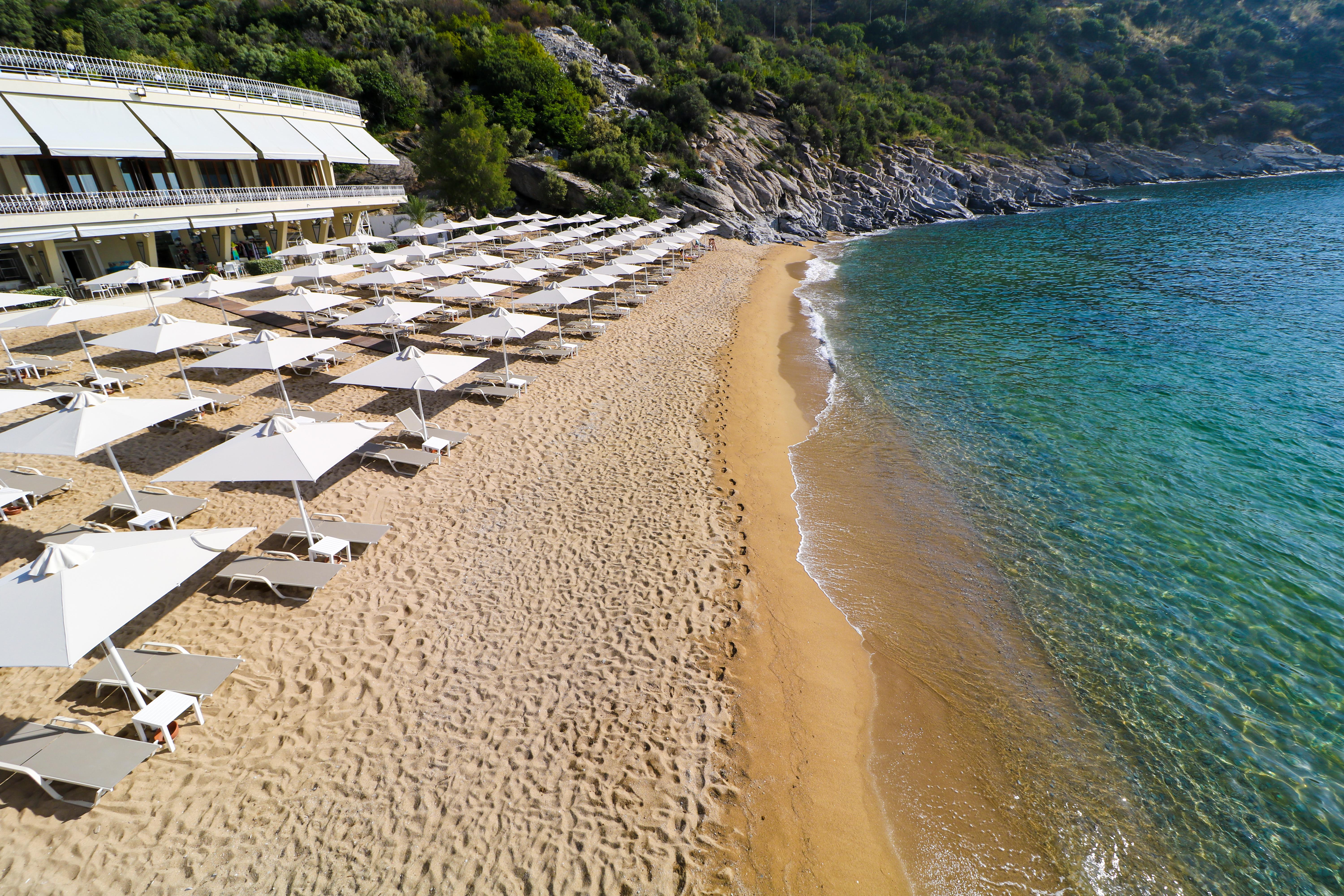 Tosca Beach Hotel Palaiontsiflikion Exterior photo