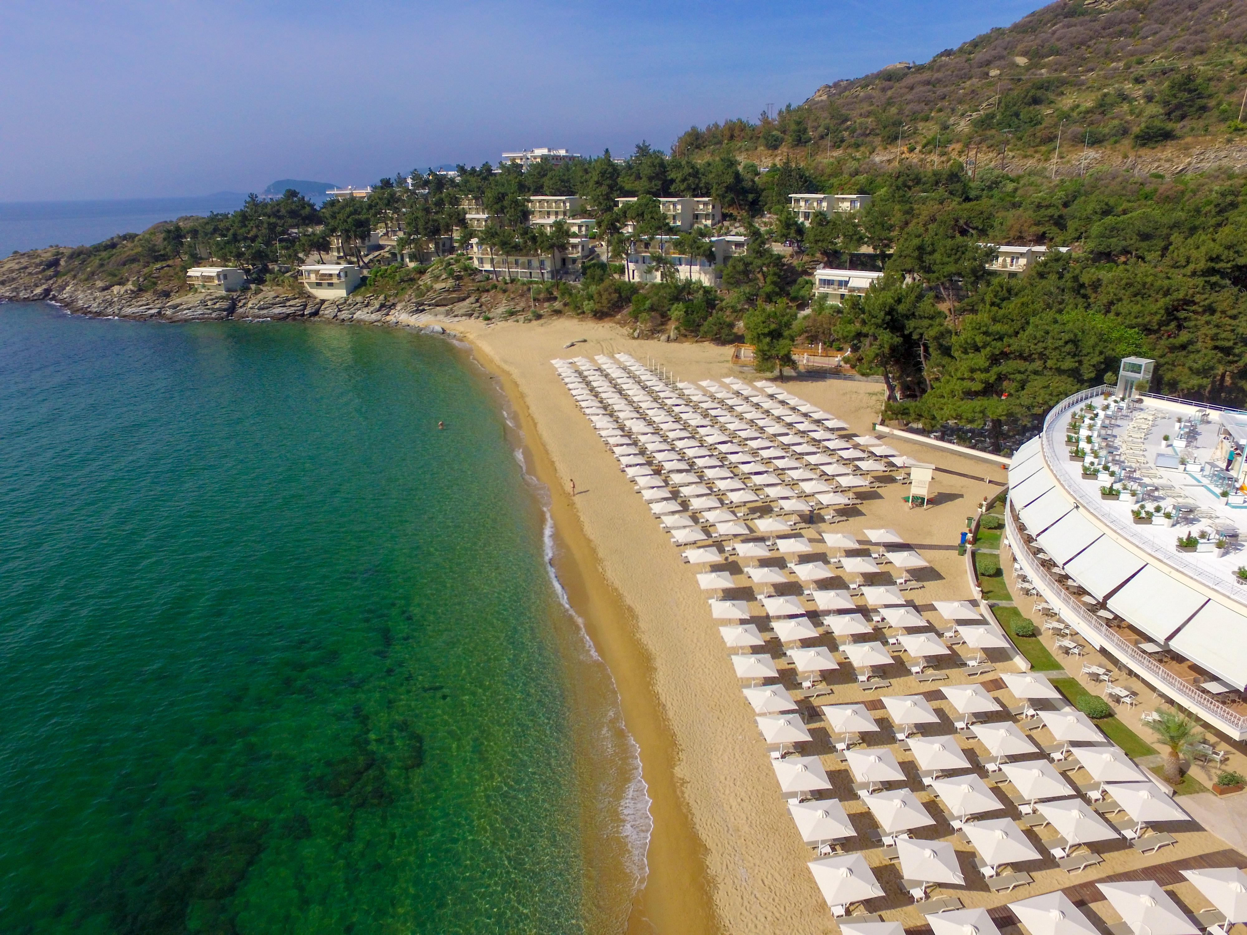 Tosca Beach Hotel Palaiontsiflikion Exterior photo