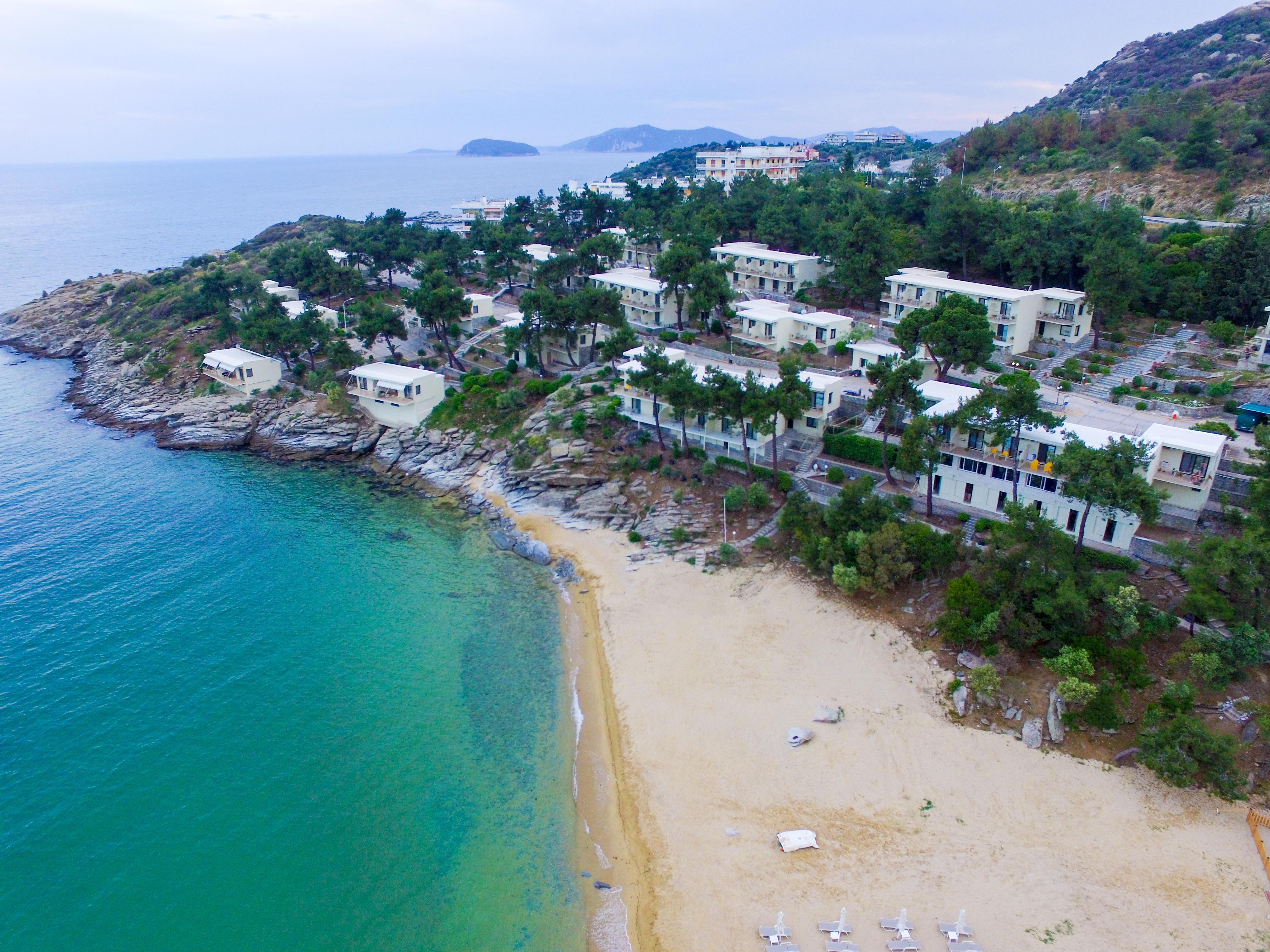 Tosca Beach Hotel Palaiontsiflikion Exterior photo