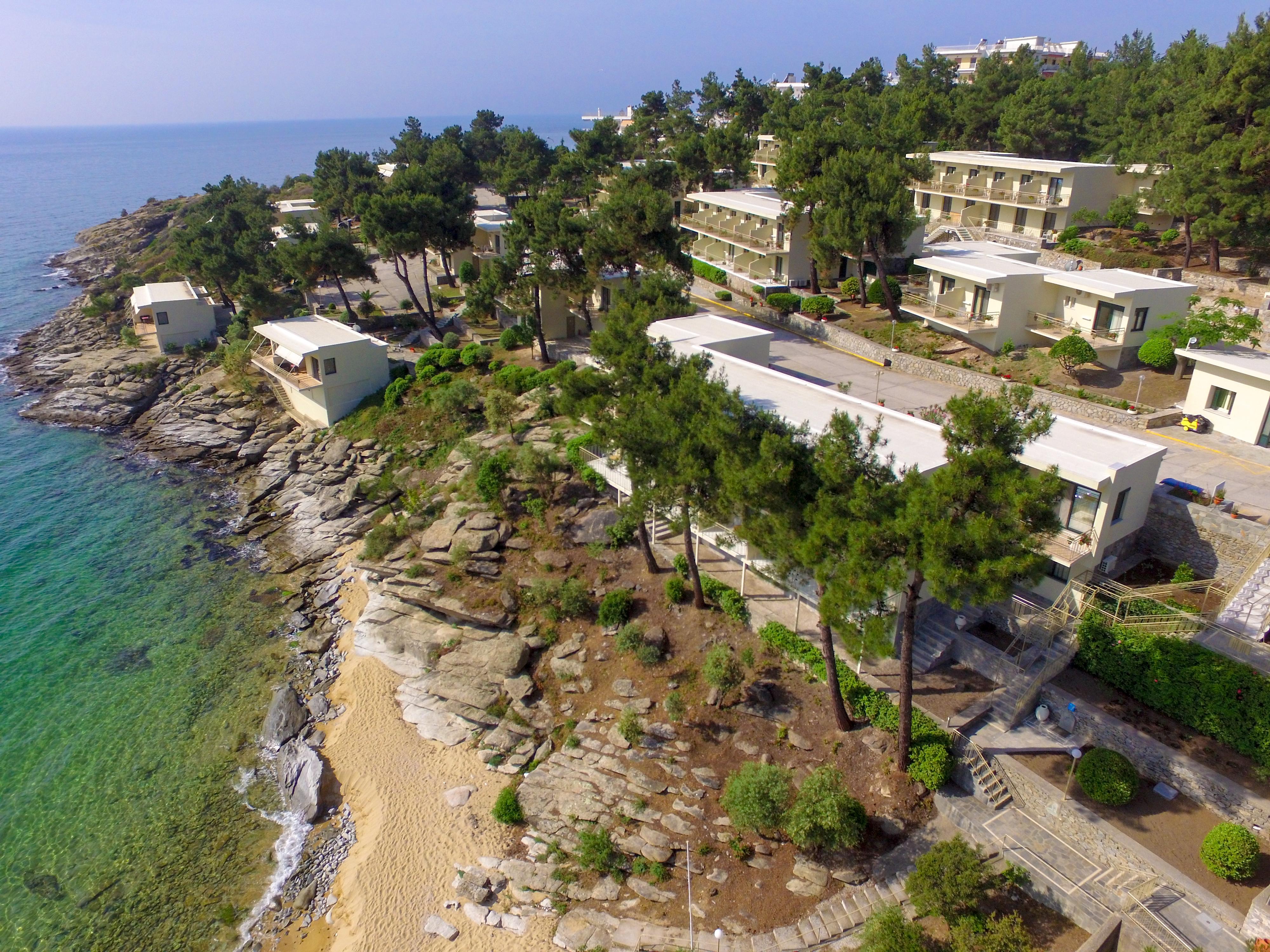 Tosca Beach Hotel Palaiontsiflikion Exterior photo