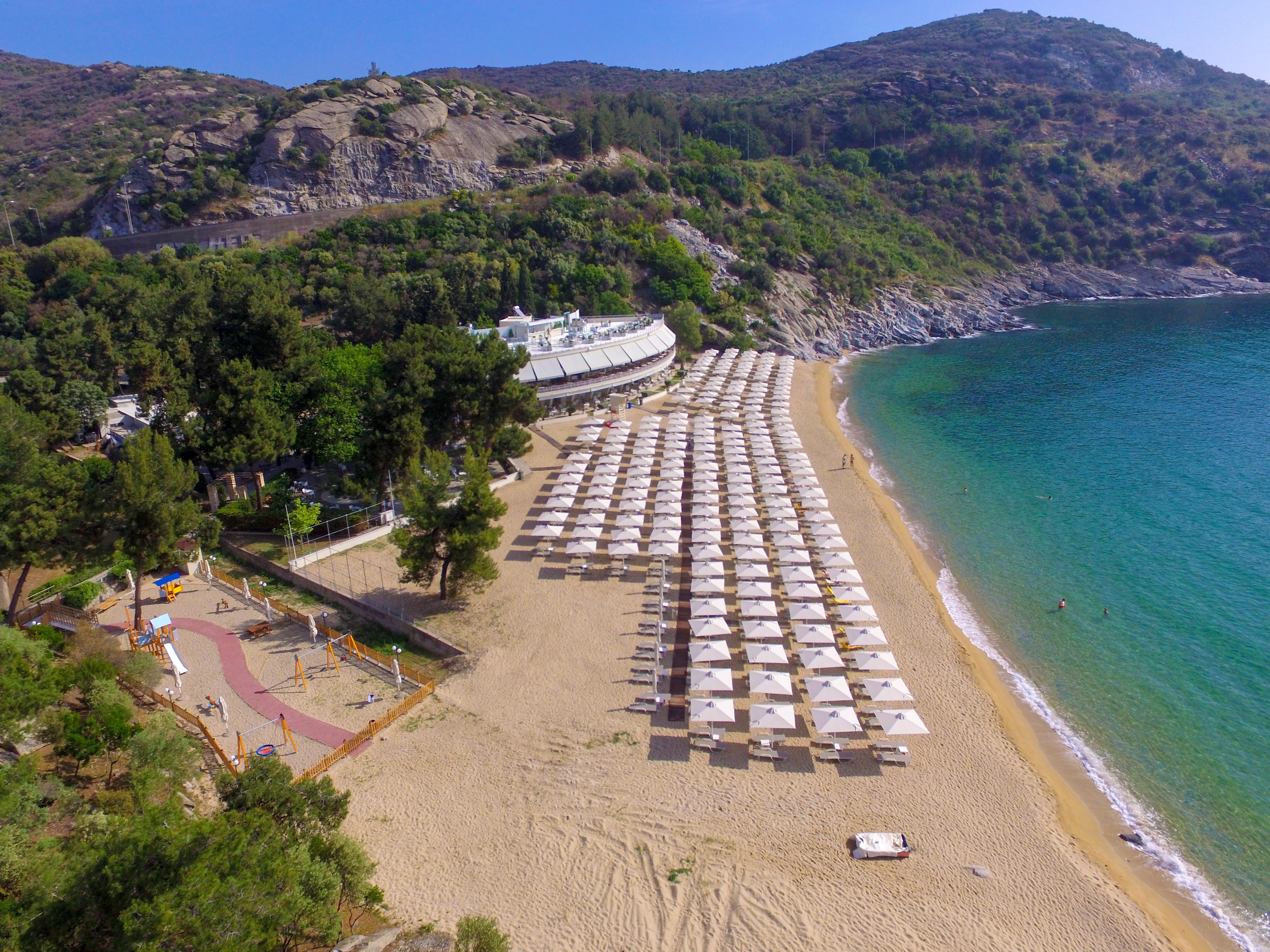 Tosca Beach Hotel Palaiontsiflikion Exterior photo
