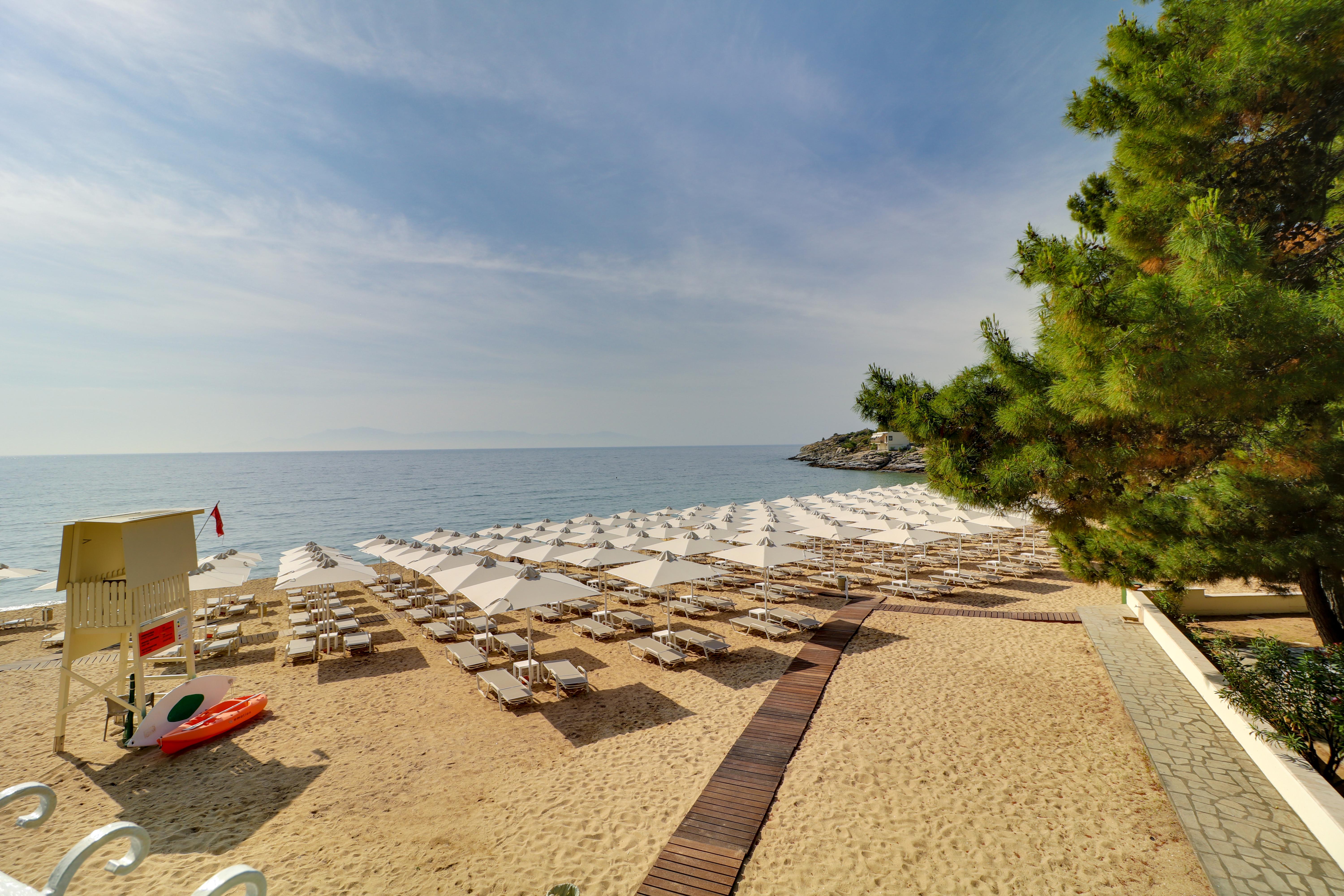 Tosca Beach Hotel Palaiontsiflikion Exterior photo