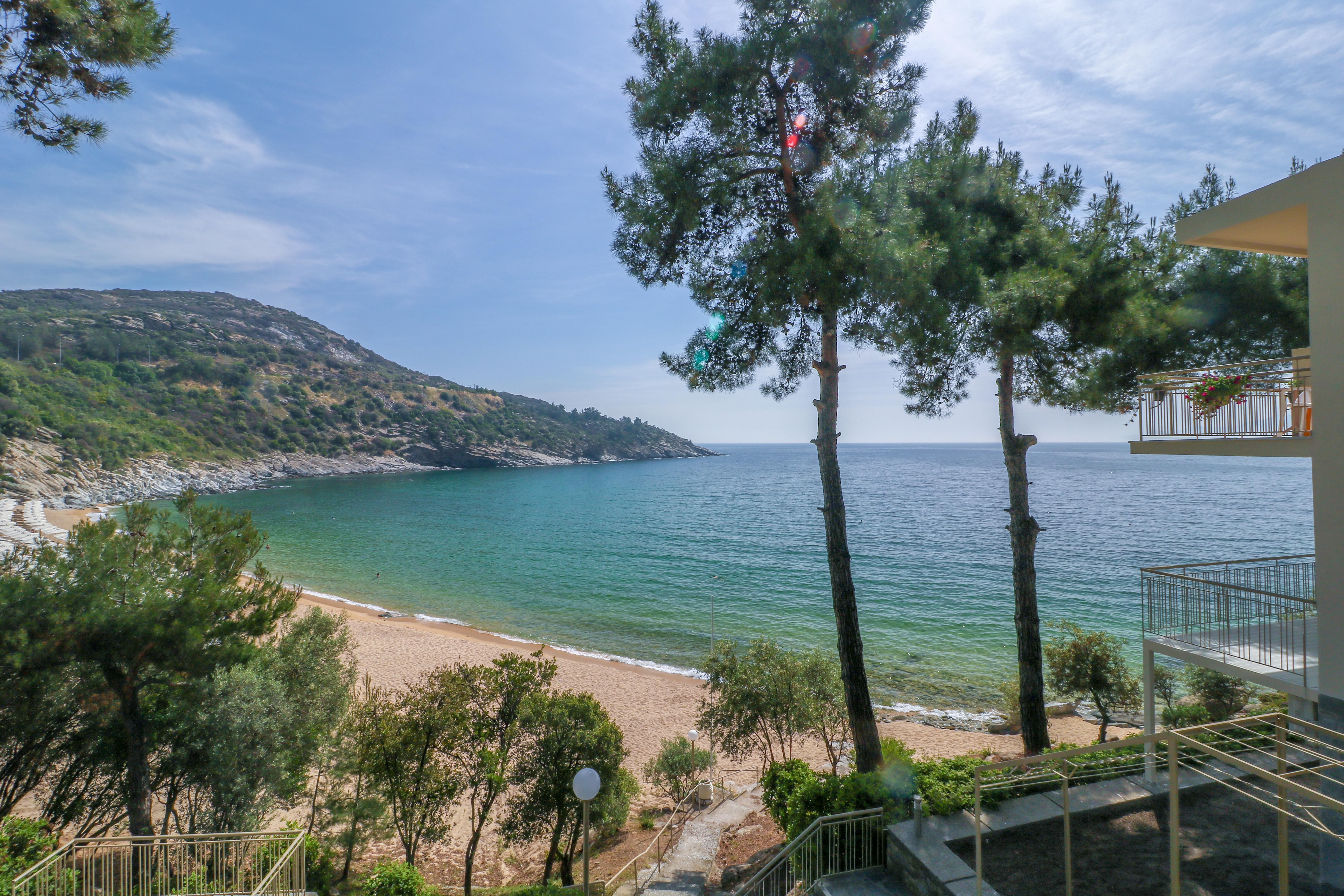 Tosca Beach Hotel Palaiontsiflikion Exterior photo