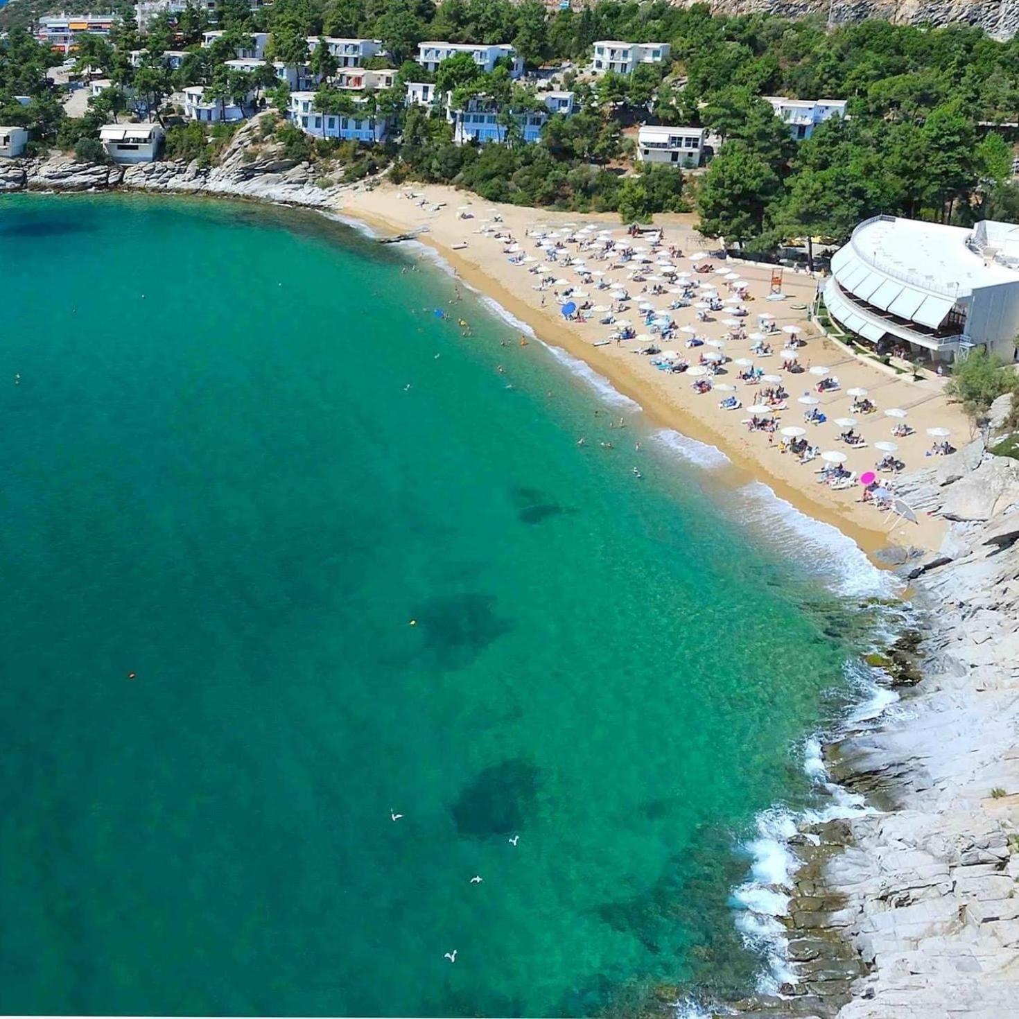 Tosca Beach Hotel Palaiontsiflikion Exterior photo
